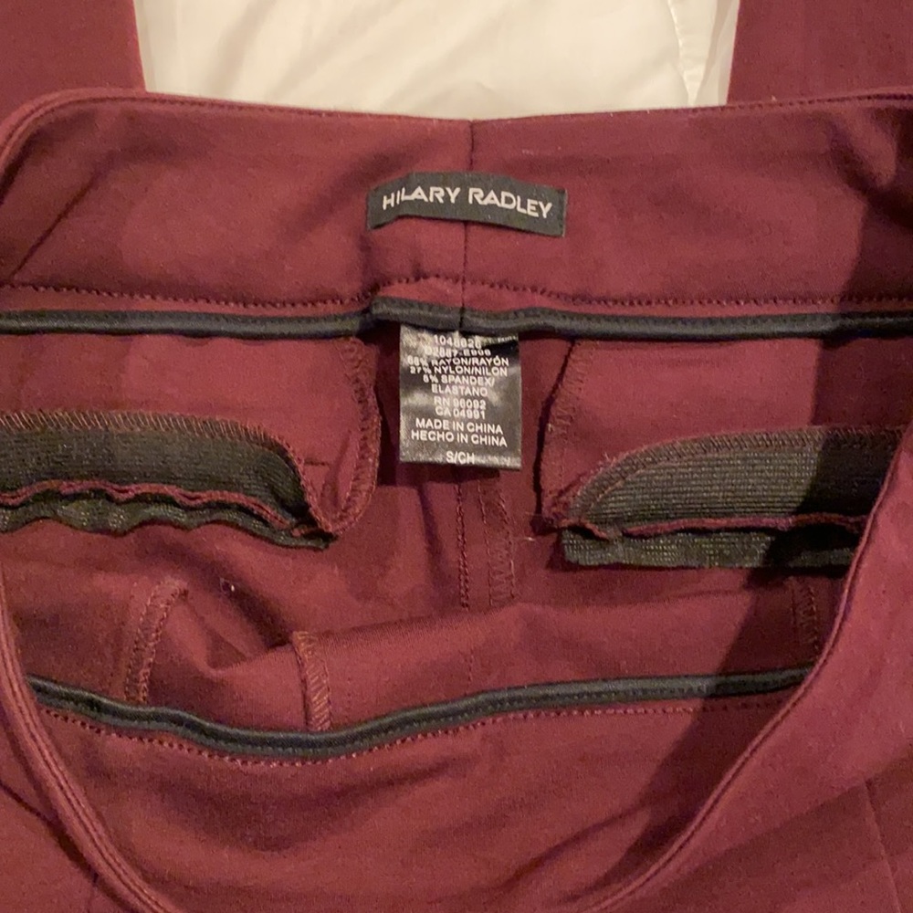 Maroon pants - Picture 3 of 4